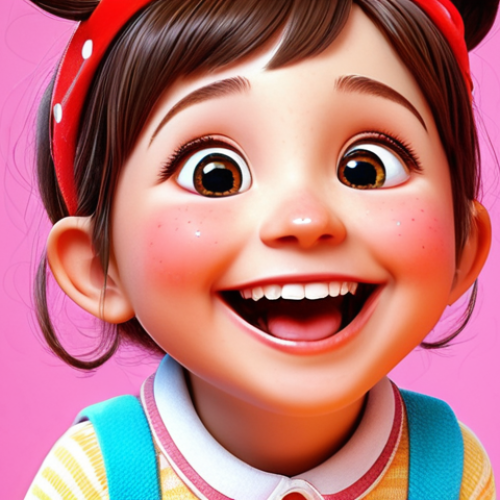 Home 11 **
Cute, happy "Lovelyping" character. Bright colors, whimsical background. Emphasis on conveying a lovable and cheerful personality.
**